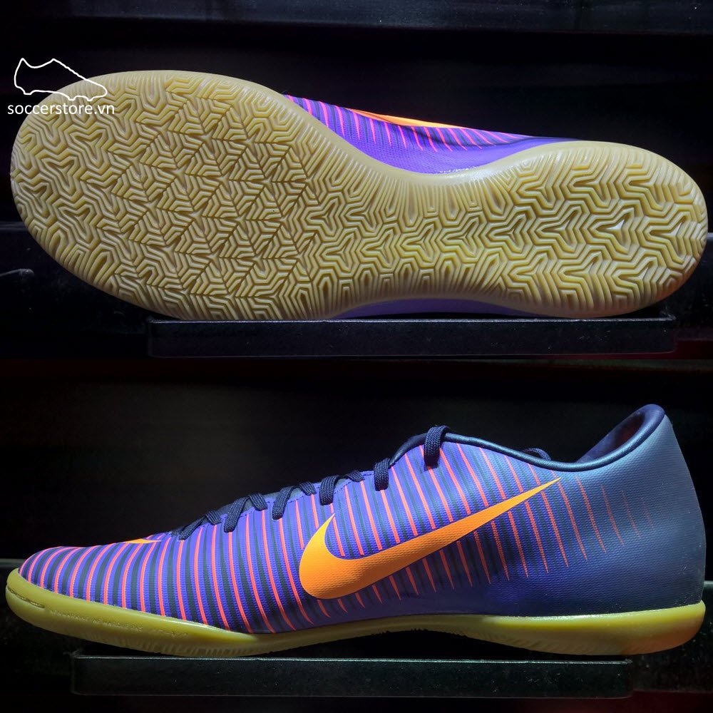 Nike Mercurial Victory VI IC- Purple Dynasty/ Bright Citrus/ Hyper Grape 831966-585