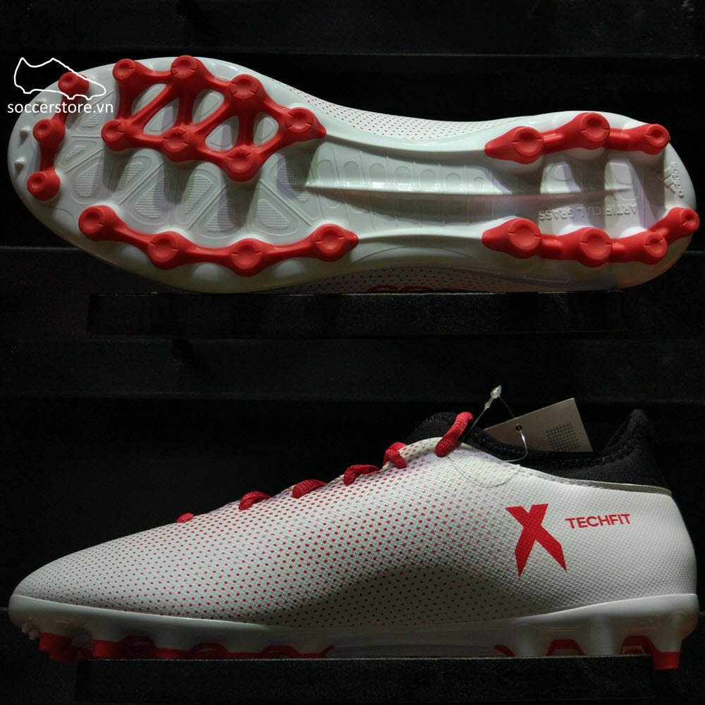 Adidas X 17.3 AG- White/ Real Coral/ Core Black CP9234