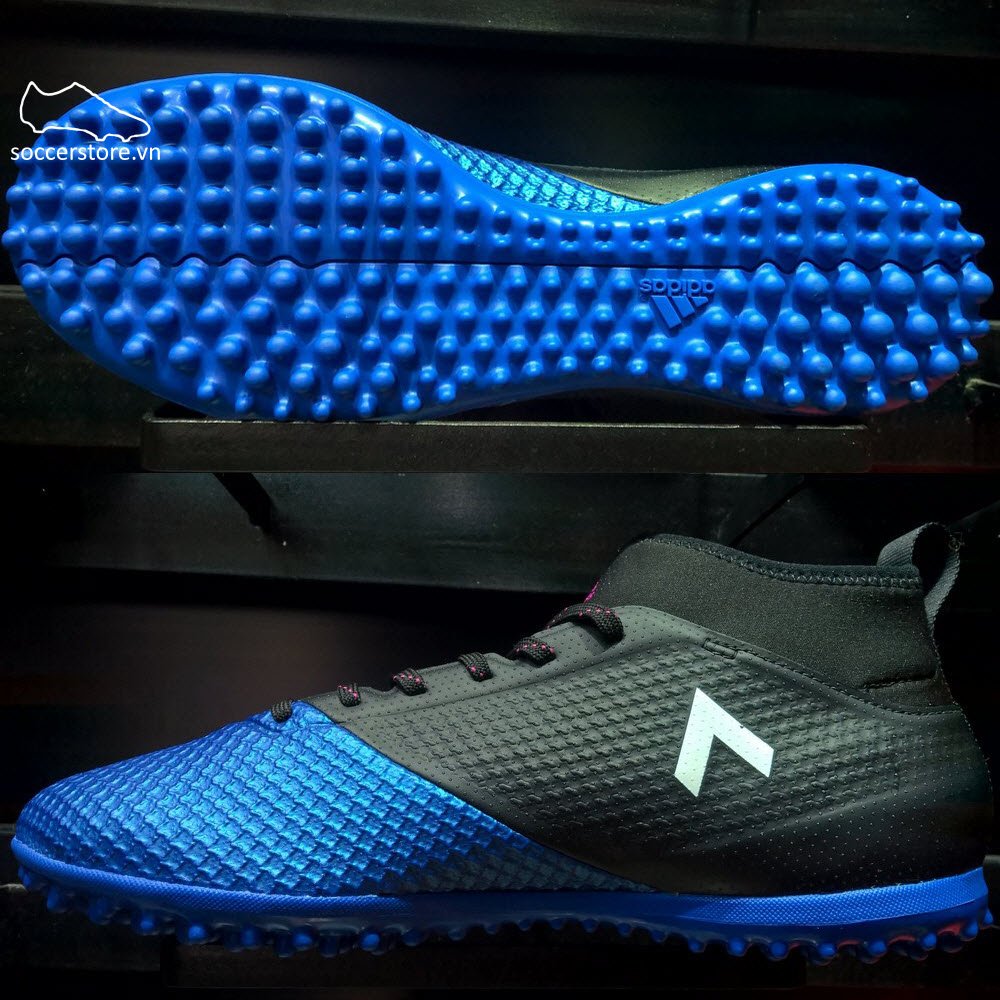 Adidas Ace 17.3 Primemesh TF- Core Black/ White/ Blue BB0863