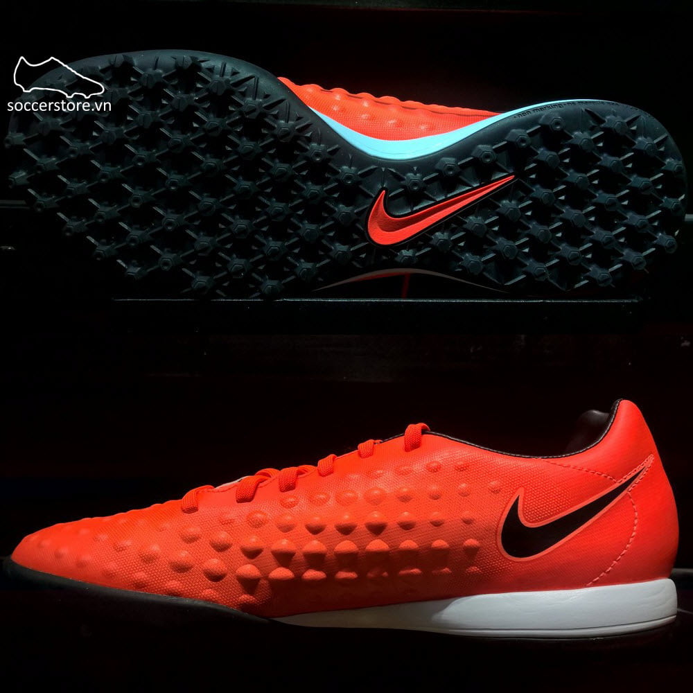 Nike Magista Onda II TF- Total Crimson/ Black/ Bright Mango 844417-808