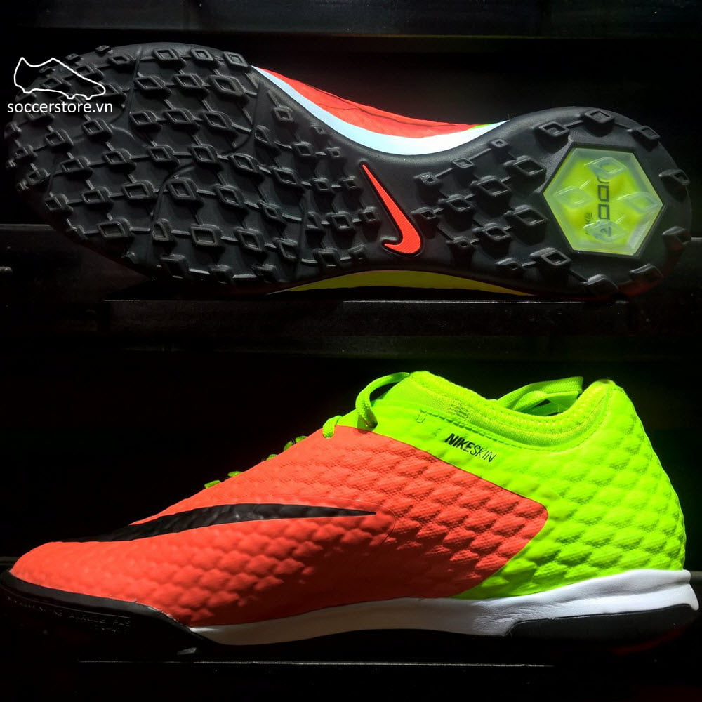 Nike HypervenomX Finale II TF- Electric Green/ Black/ Hyper Orange 852573-308