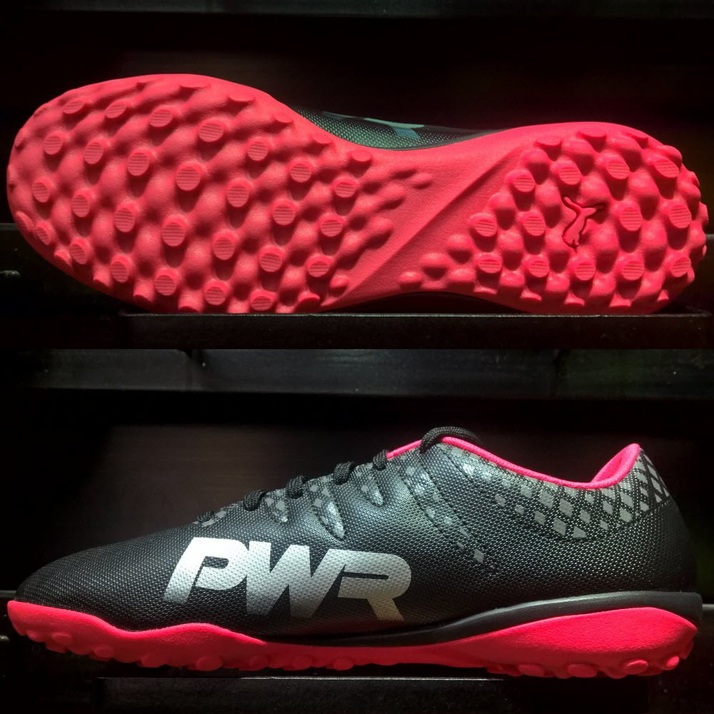 Puma evoPOWER Vigor 4 TF- Puma Black/ Puma Silver/ Quite Shade