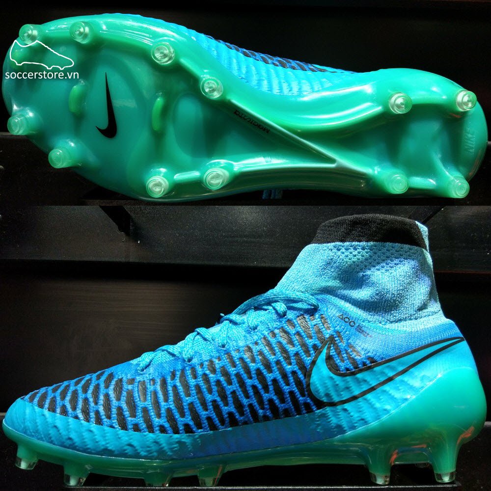 Nike Magista Obra FG- Turquoise Blue/ Black/ Blue Lagoon 641322-440