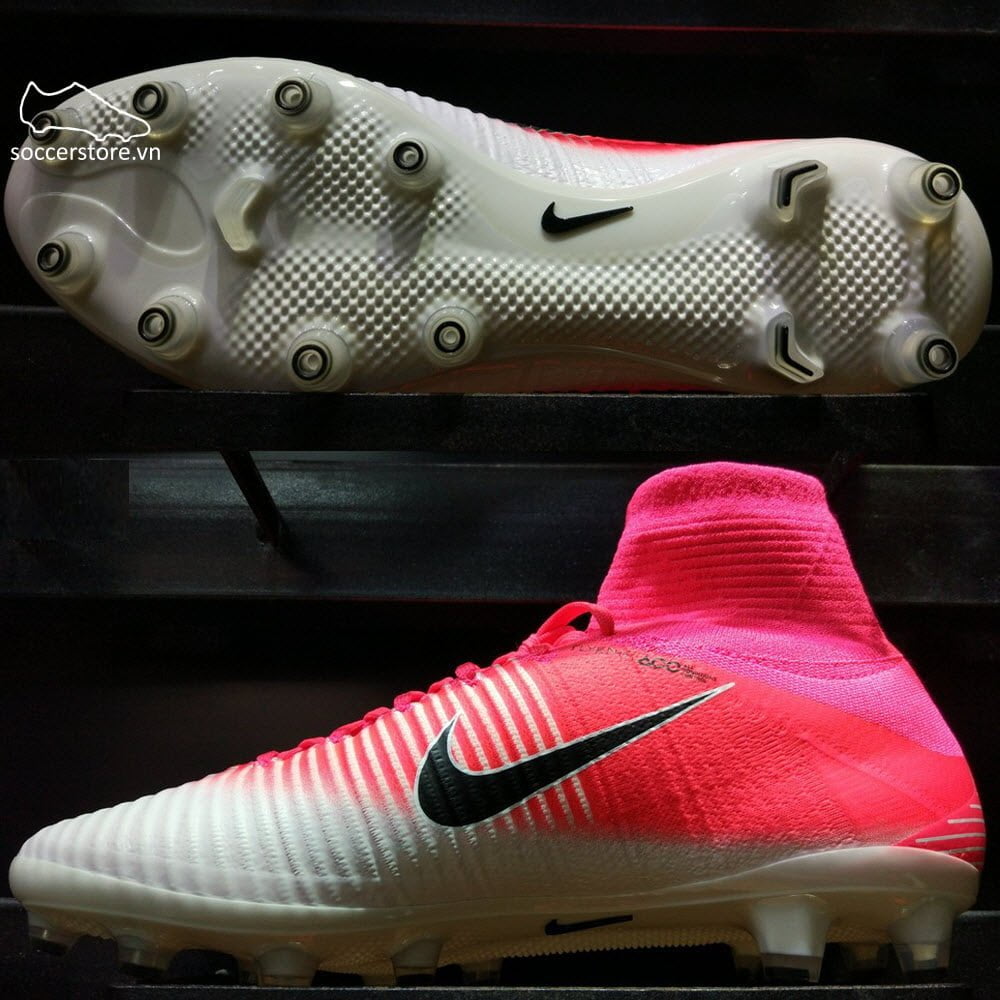 Nike Mercurial Superfly V AG Pro- Race Pink/ Black/ White 831955-601