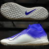 Nike Phantom VSN Pro DF TF- Racer Blue/ Chrome/ White AO3277-410