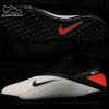 Giày bóng đá Nike Phantom VSN II Academy DF TF- White/ Black/ Laser Crimson CD4172-106