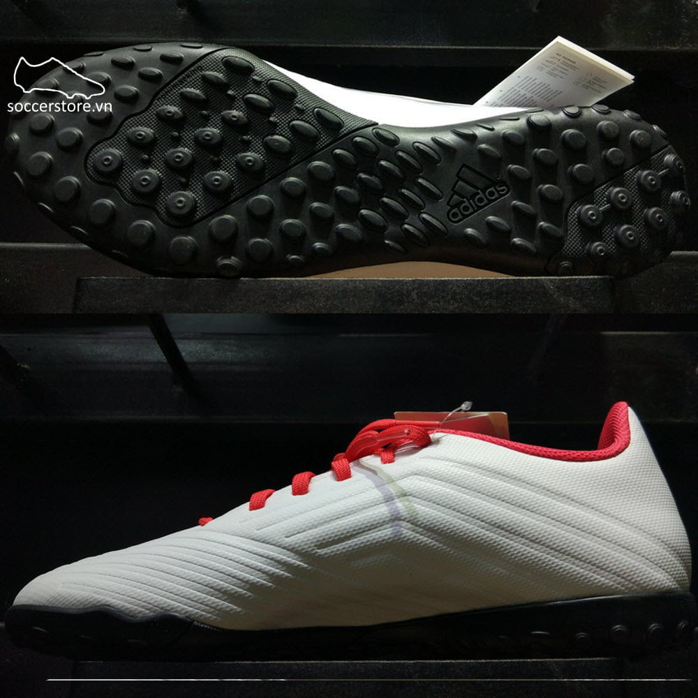 Adidas Predator Tango 18.4 TF- Core Black/ White/ Solar Red CP9932