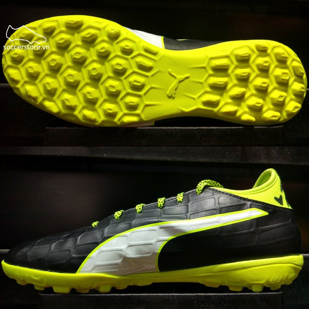 Puma evoTOUCH 3 TT- Black/ White/ Safety Yellow 103754-01