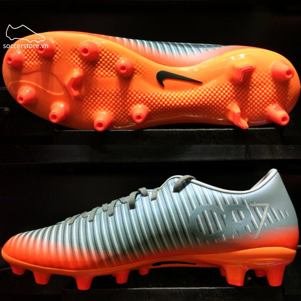 Nike Mercurial Victory VI CR7 AG Pro- Cool Grey/ Metallic Hematite/ Wolf Grey 852527-001
