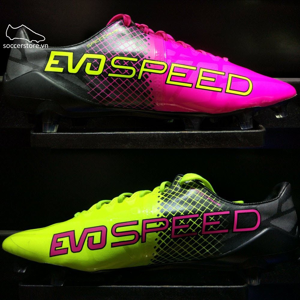 Puma evoSPEED 1.5 Tricks FG- Pink Glo/ Safety Yellow/ Black 103597-01
