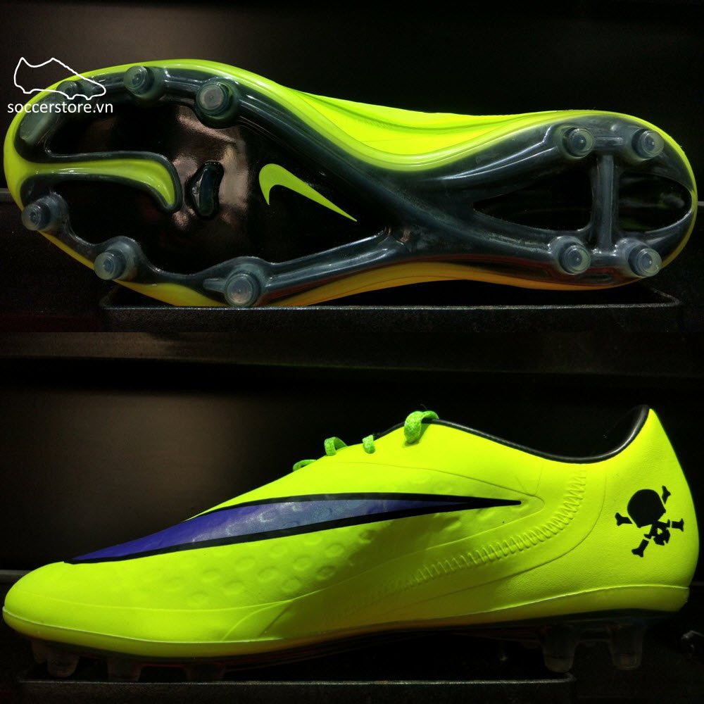 Nike Hypervenom Phatal FG- Volt/ Persian Violet/ Hot Lava/ Black 599075-758