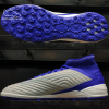 Adidas Predator 19.3 TF- Grey/ White/ Bold Blue BC0555