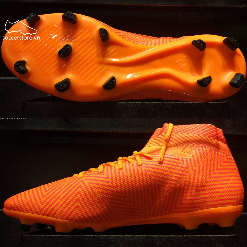 Adidas Nemeziz 18.3 FG- Zest/ Core Black/ Solar Red DA9590