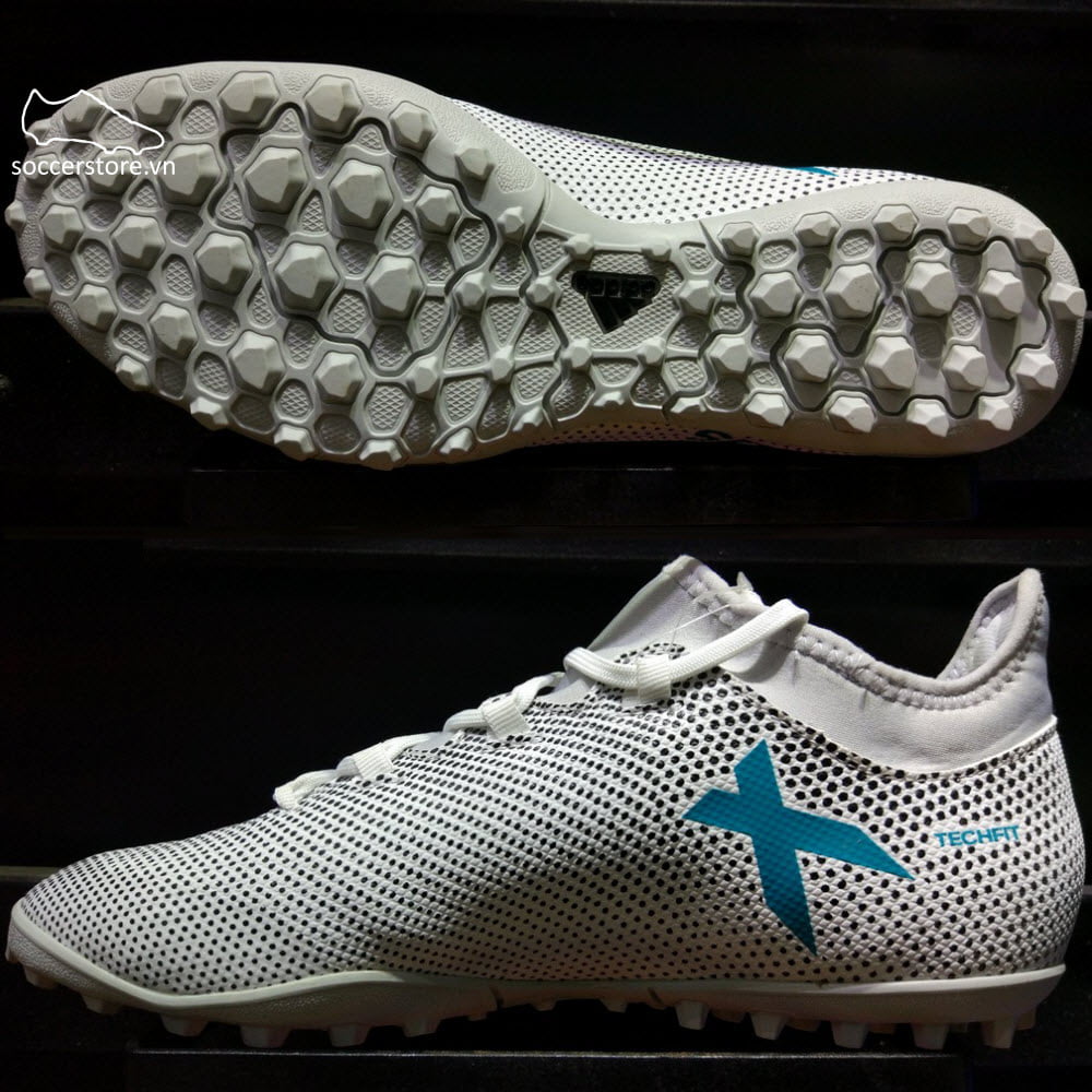 Adidas X Tango 17.3 TF- White/ Energy Blue/ Core Black CG3725