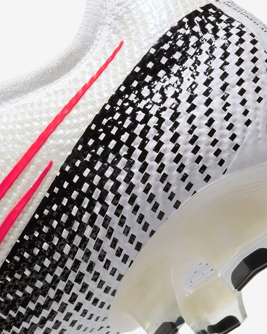 Nike Mercurial Vapor XIII Elite FG- White/ Laser Crimson/ Black AQ4176-160