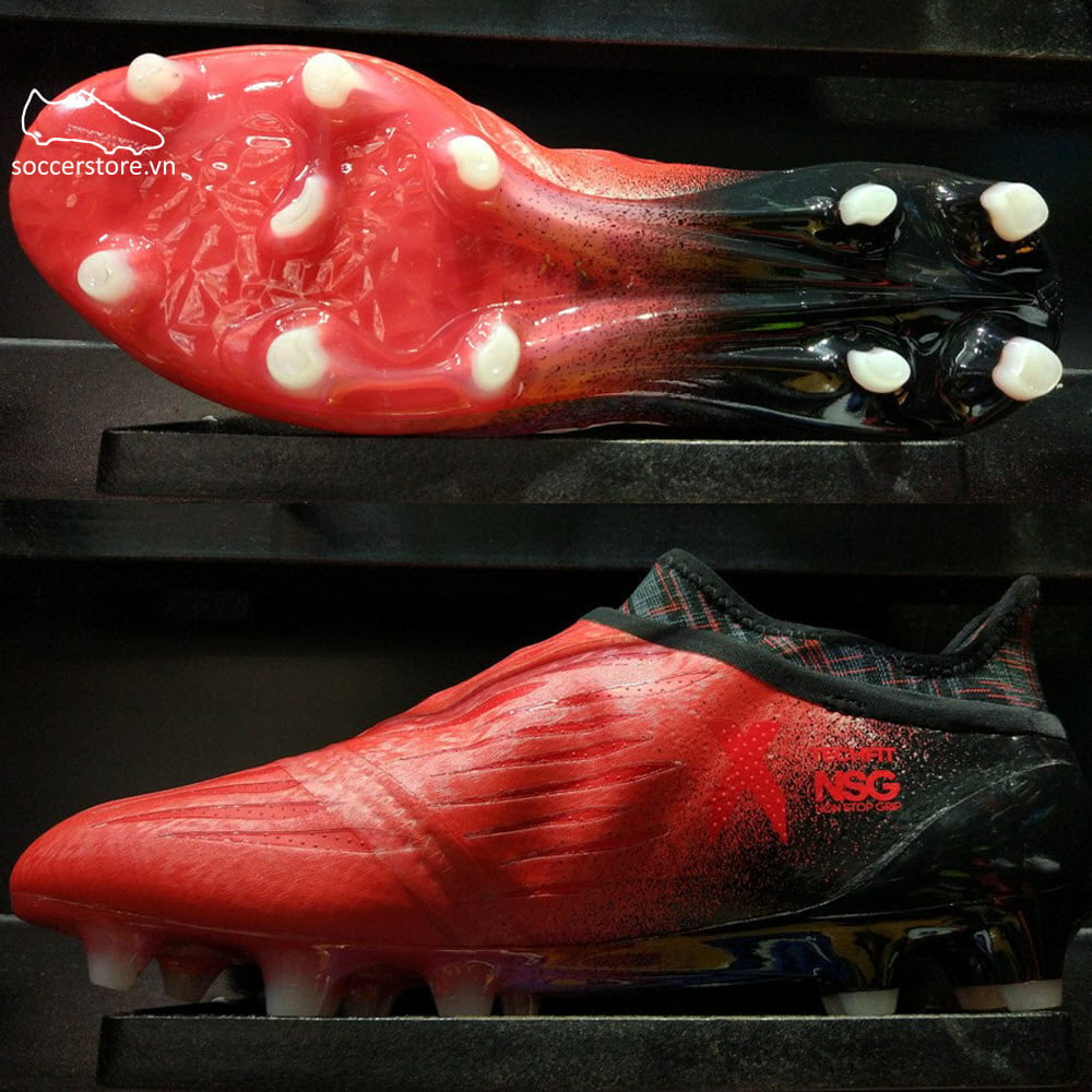 Adidas X 16+ Purechaos FG - Red/ White/ Core Black BB5612