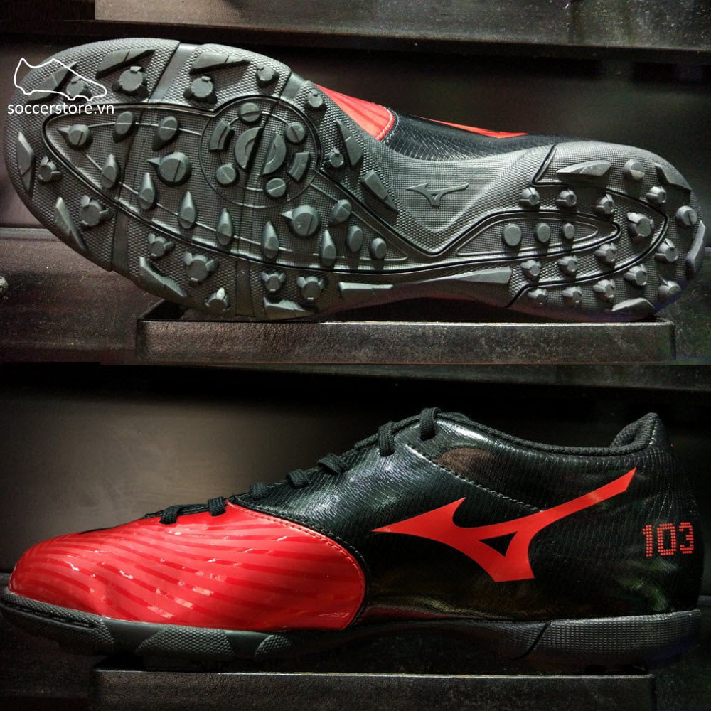 Mizuno Basara 103 AS (TF)- Blood Red/ Black P1GD176409
