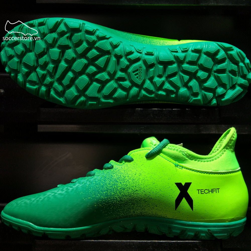 Adidas X 16.3 TF- Solar Green/ Core Black/ Core Green BB5875