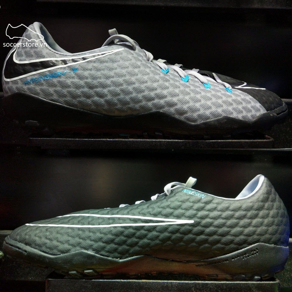 Nike Hypervenom Phelon III TF - Wolf Grey/Black 852562-004