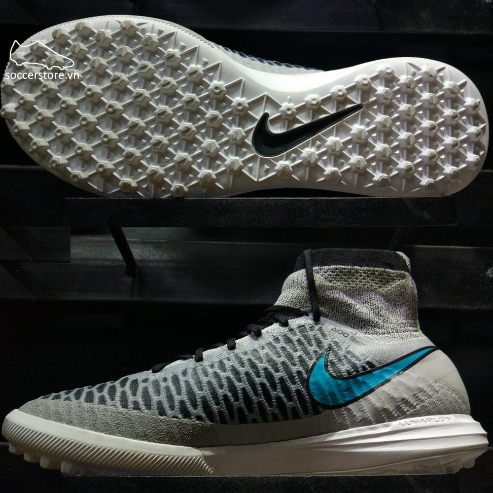 Nike MagistaX Proximo TF- Wolf Grey/ Turquoise Black 718359-040