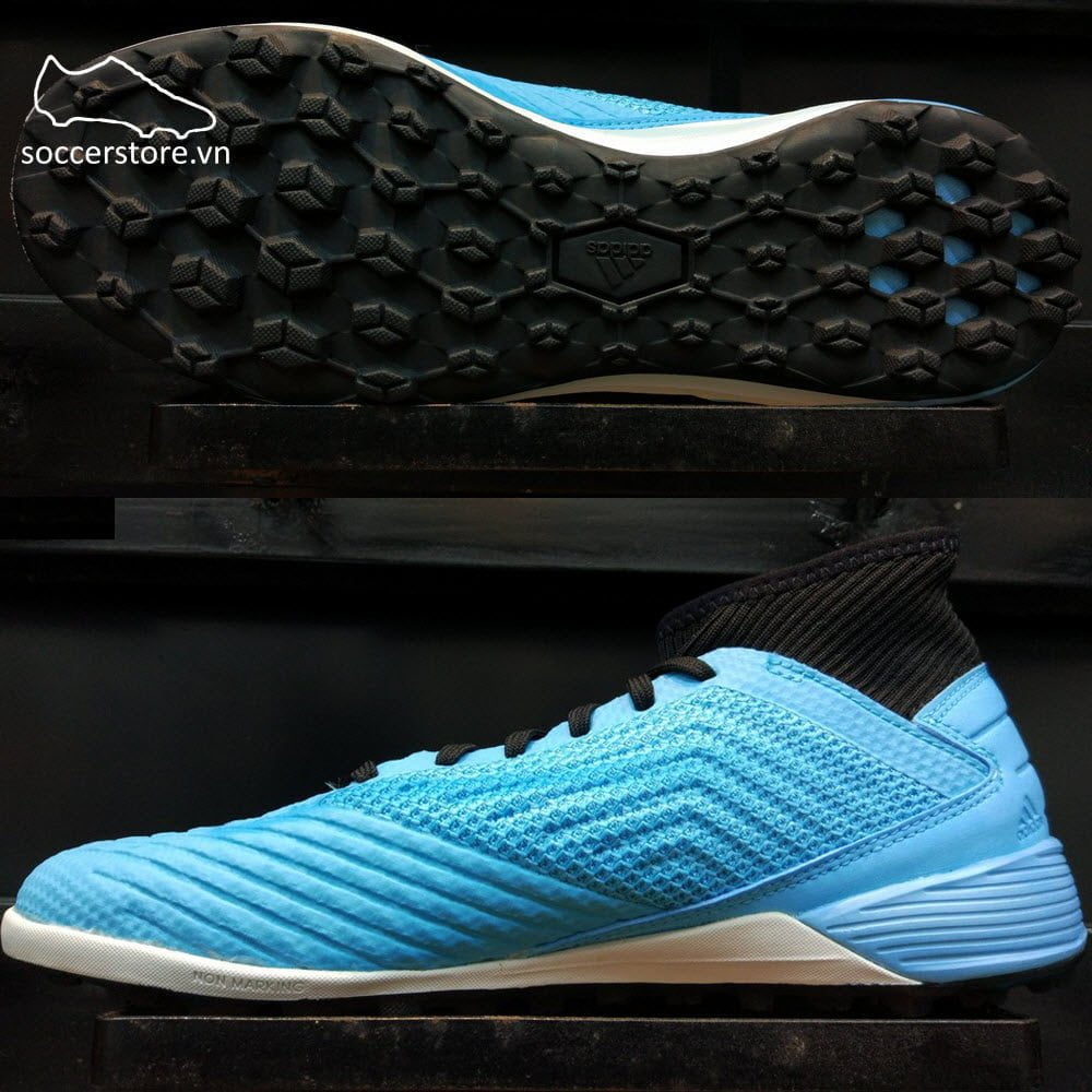 Adidas Predator 19.3 TF - Bright Cyan/ Core Black/ Yellow F35626