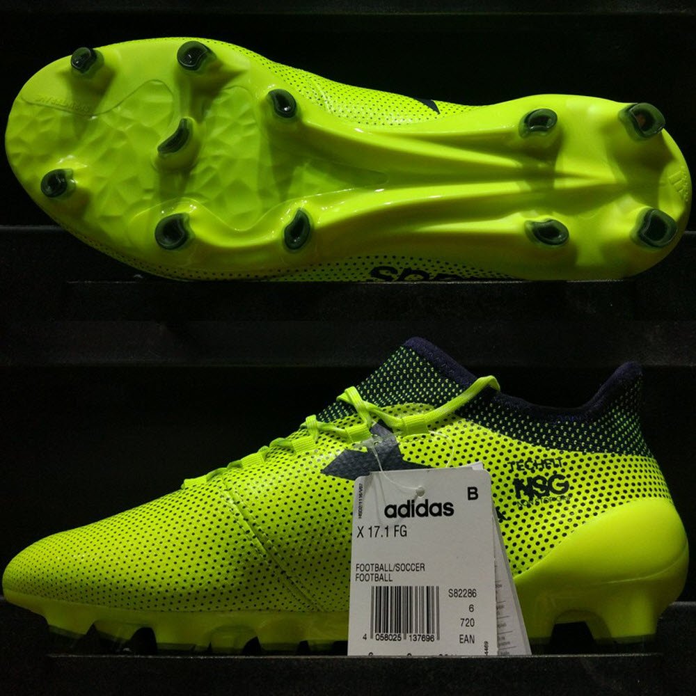 Adidas X 17.1 FG - Solar Yellow/ Legend Ink/ Legend Ink S82286
