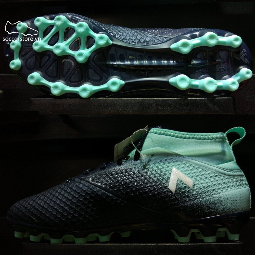 Adidas Ace 17.3 AG- Energy Aqua/ White/ Legend Ink S77063