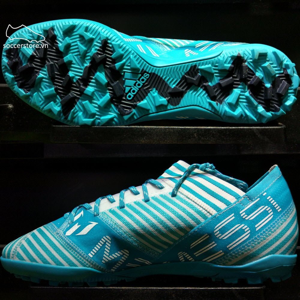 Adidas Nemeziz Messi Tango 17.3 TF- White/ Legend Ink/ Energy Blue S77192
