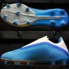 Adidas X 19.3 Laceless FG- Bright Cyan/ Core Black/ Pink EF0598