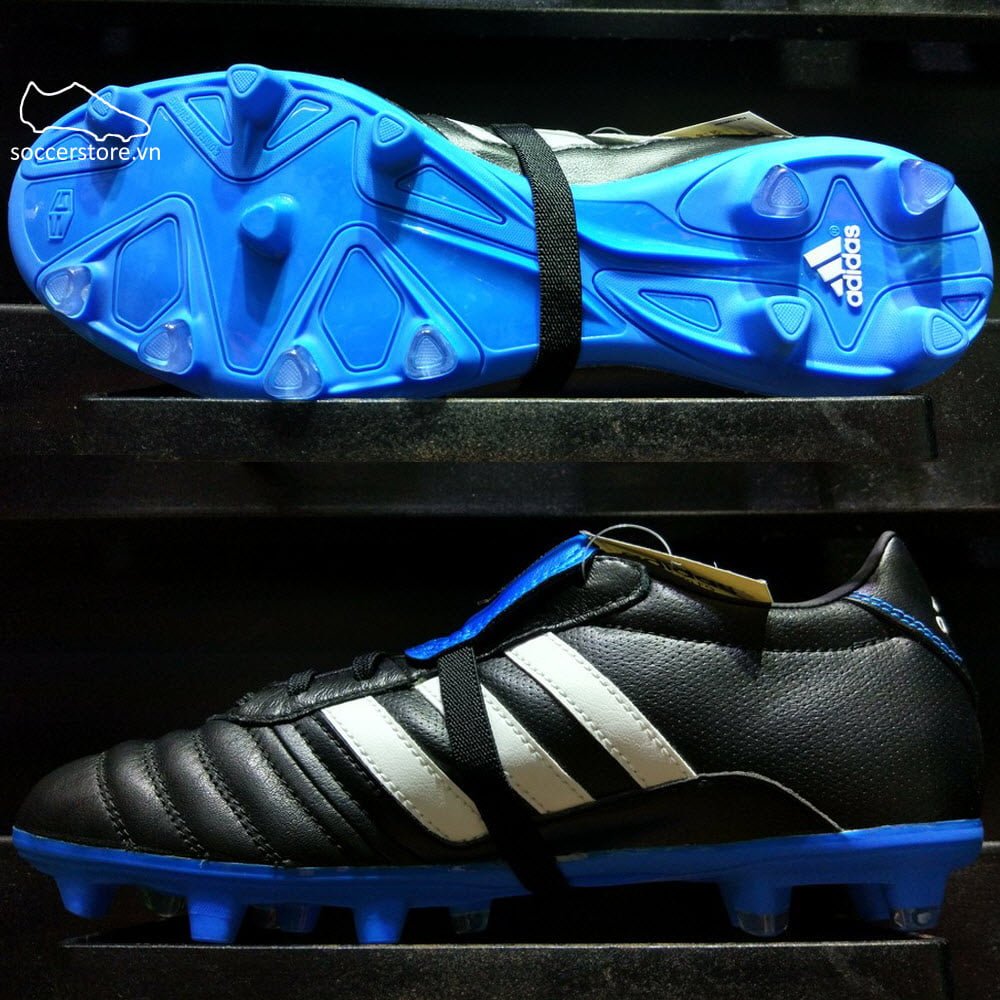 Adidas Gloro 15.1 FG- Core Black/ White/ Solar Blue B36019
