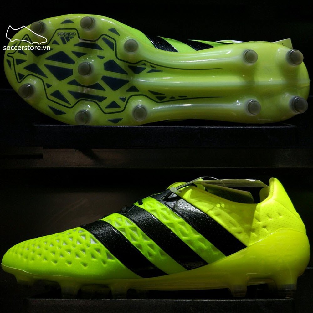 Adidas Ace 16.1 FG/AG- Solar Yellow/ Core Black/ Silver Metallic S79663