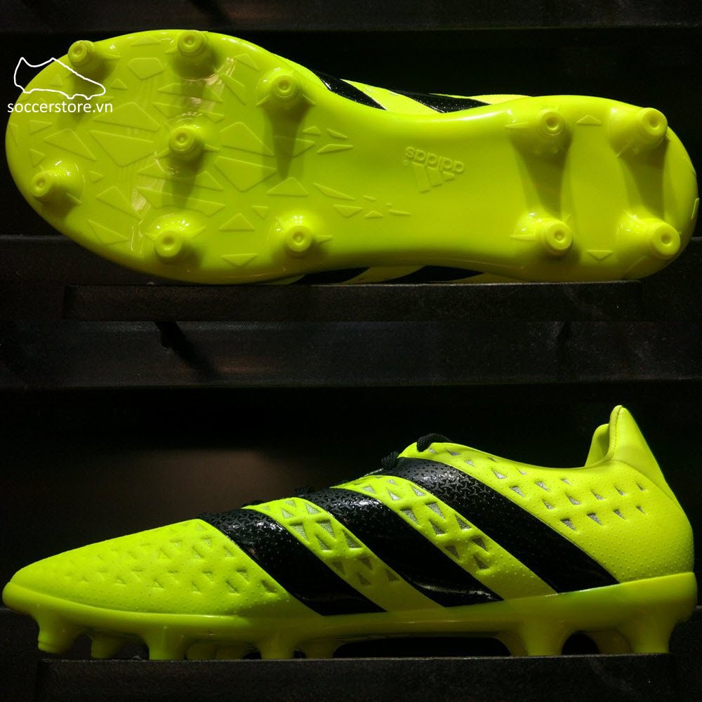 Adidas ACE 16.3 FG/AG - Solar Yellow/Core Black/Silver Metallic S79713