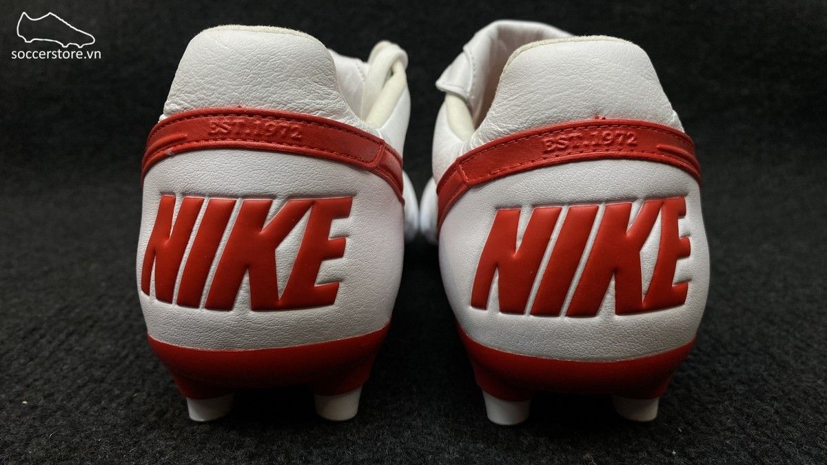 Nike Premier II FG- White/ University Red 917803-161