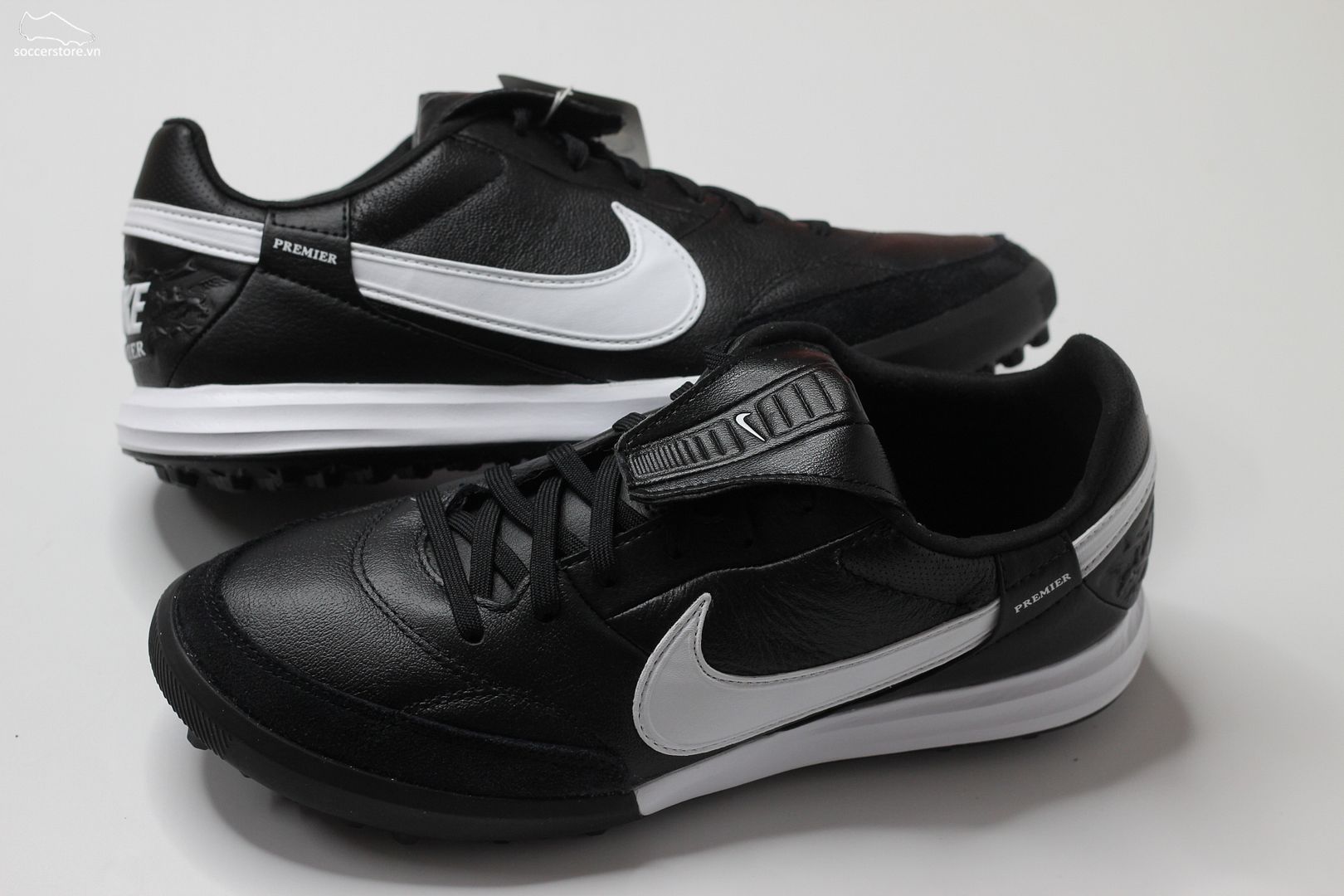 Nike Premier 3 TF màu đen trắng AT6178-010