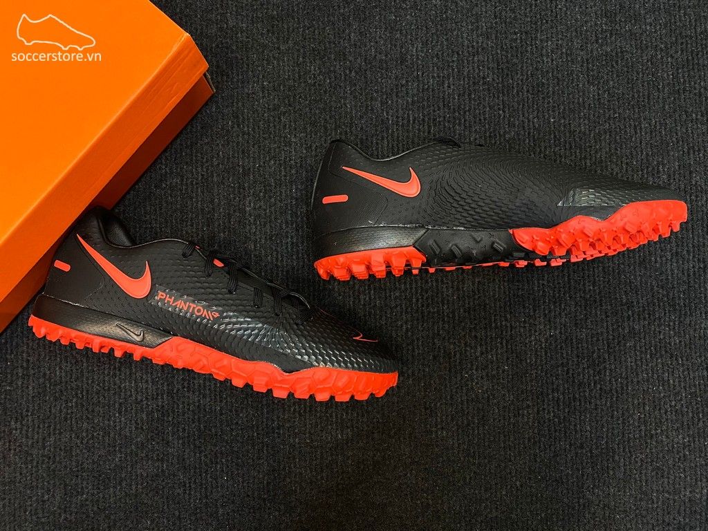 Nike Phantom GT Academy TF Black x Chile Red-CK8470-006