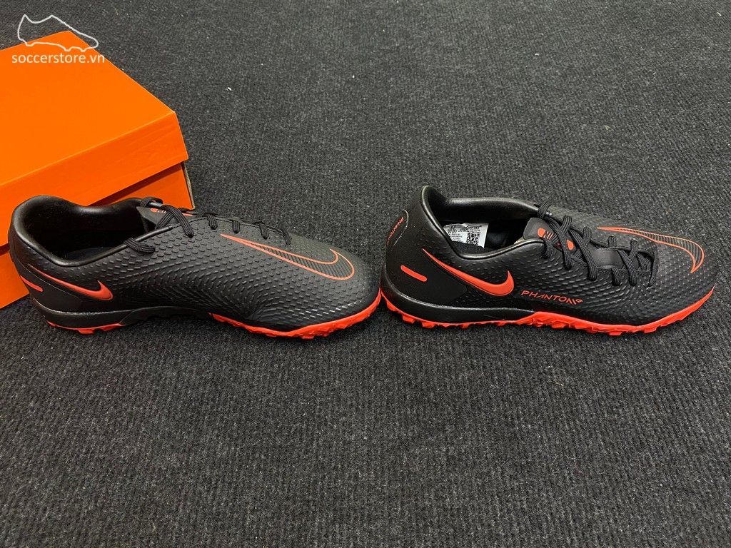 Nike Phantom GT Academy TF Black x Chile Red-CK8470-006