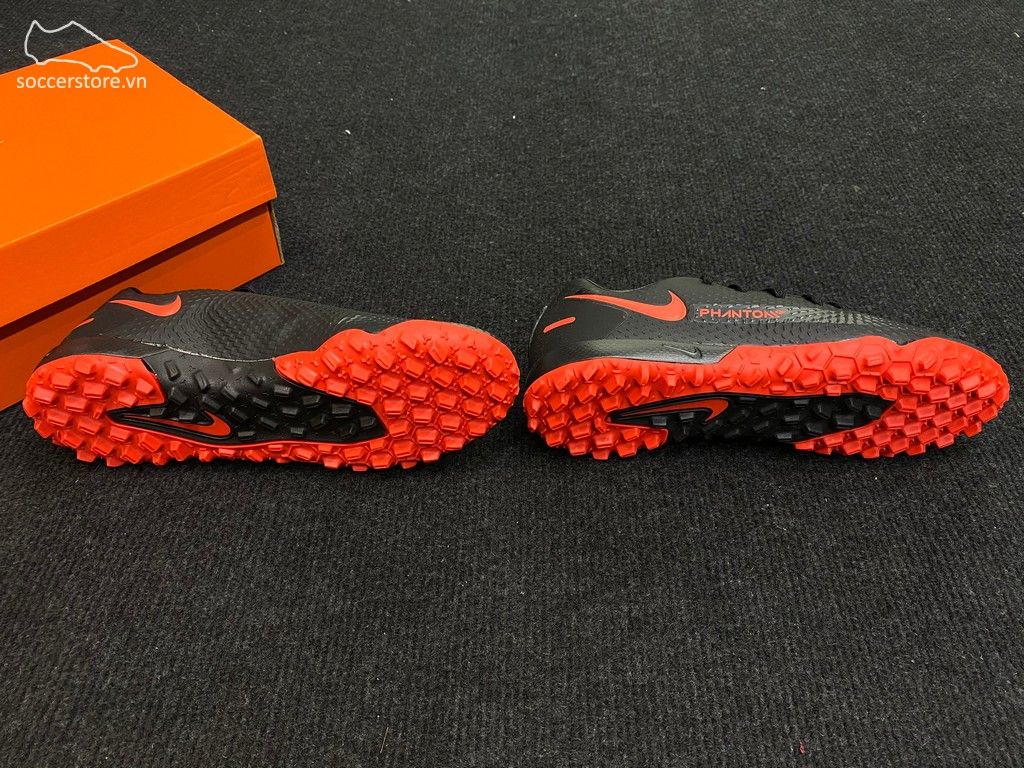 Nike Phantom GT Academy TF Black x Chile Red-CK8470-006