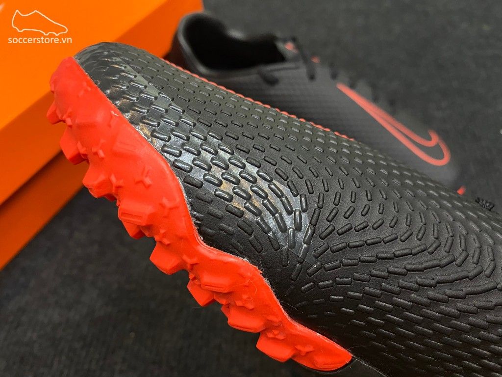 Nike Phantom GT Academy TF Black x Chile Red-CK8470-006