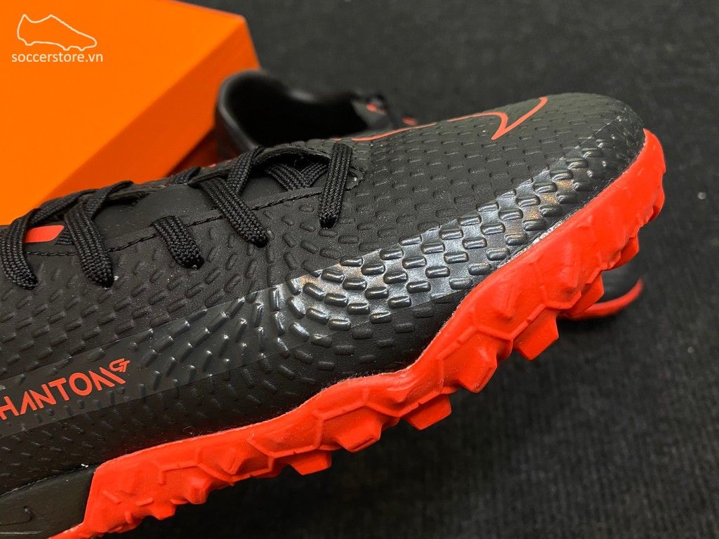 Nike Phantom GT Academy TF Black x Chile Red-CK8470-006