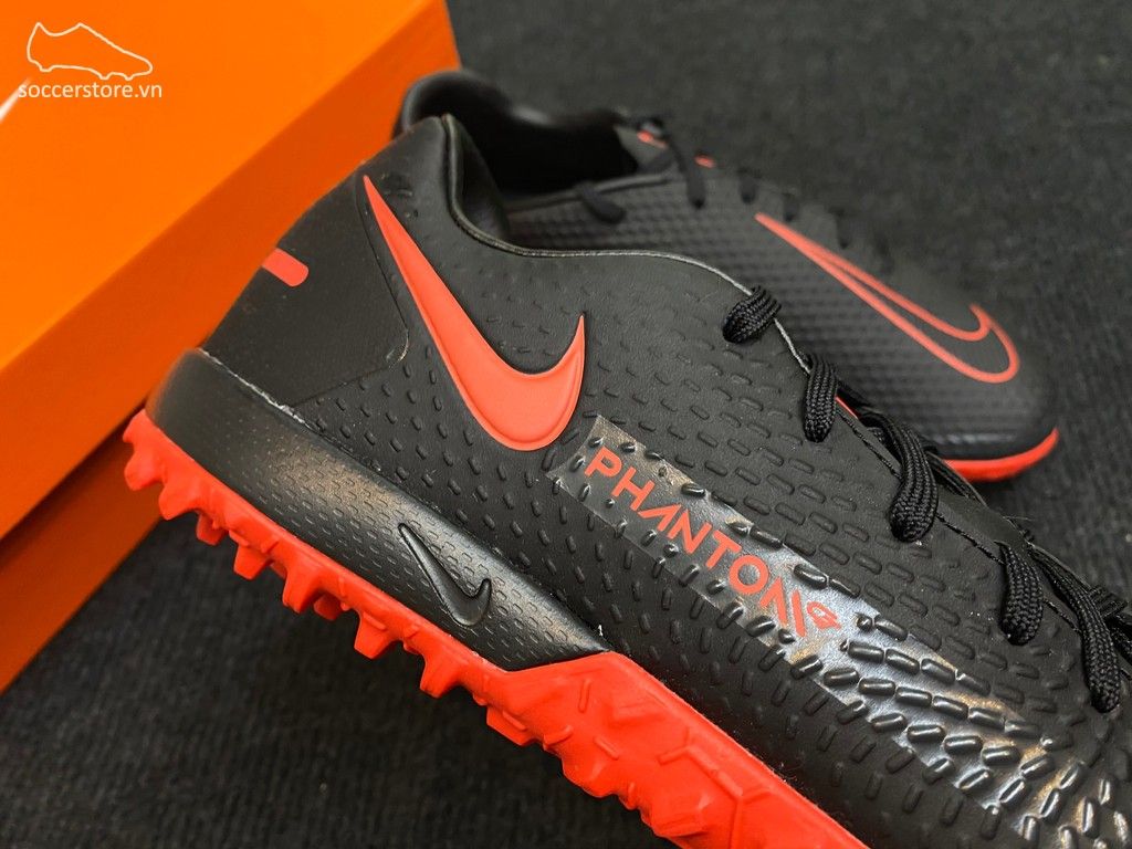 Nike Phantom GT Academy TF Black x Chile Red-CK8470-006