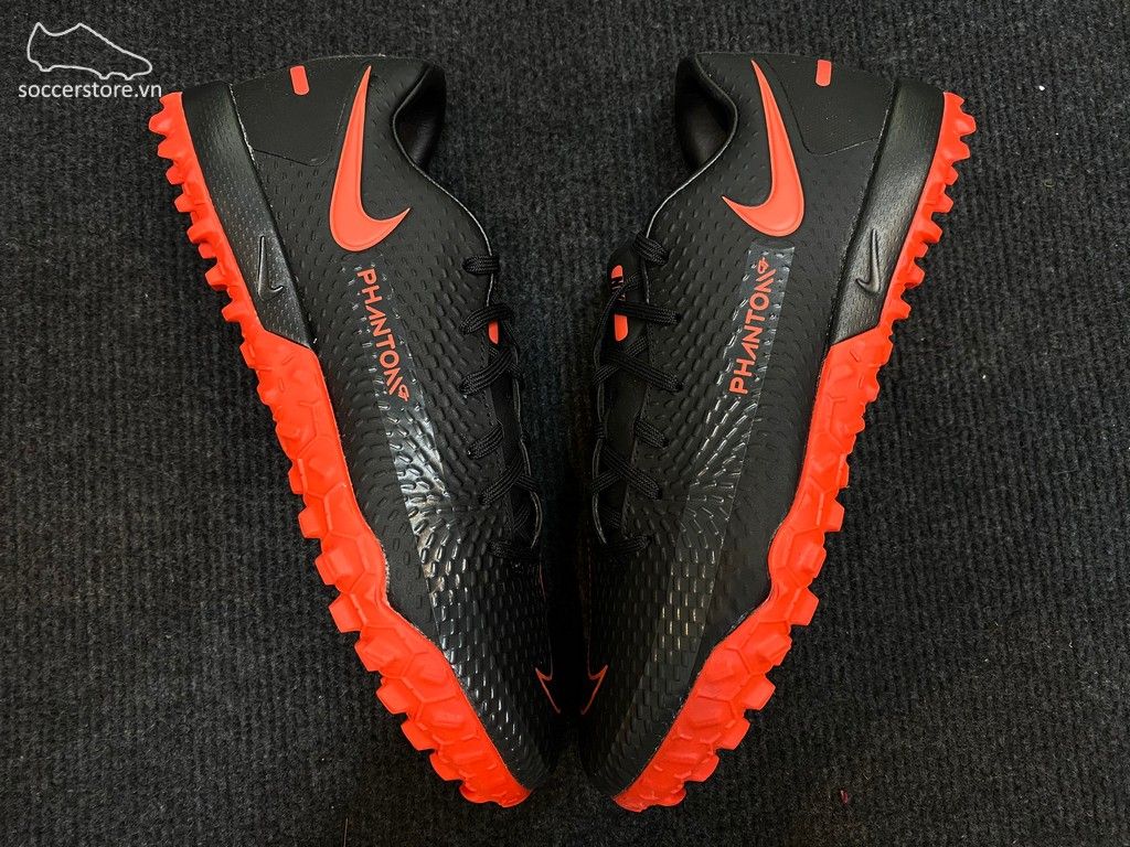 Nike Phantom GT Academy TF Black x Chile Red-CK8470-006