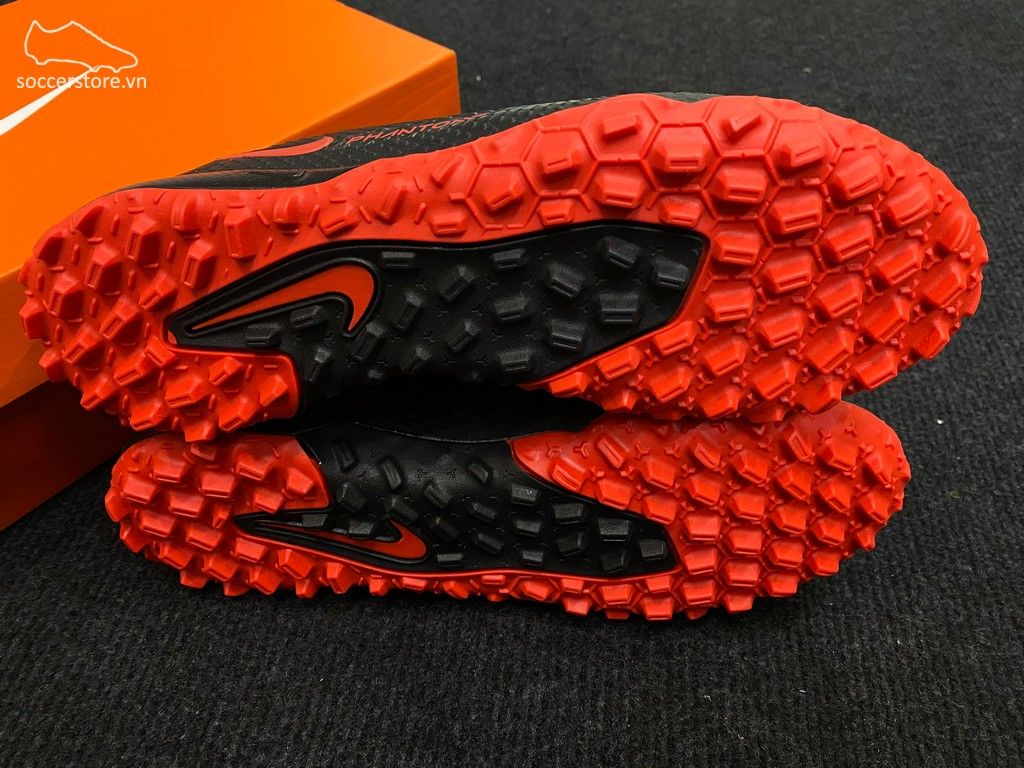 Nike Phantom GT Academy TF Black x Chile Red-CK8470-006