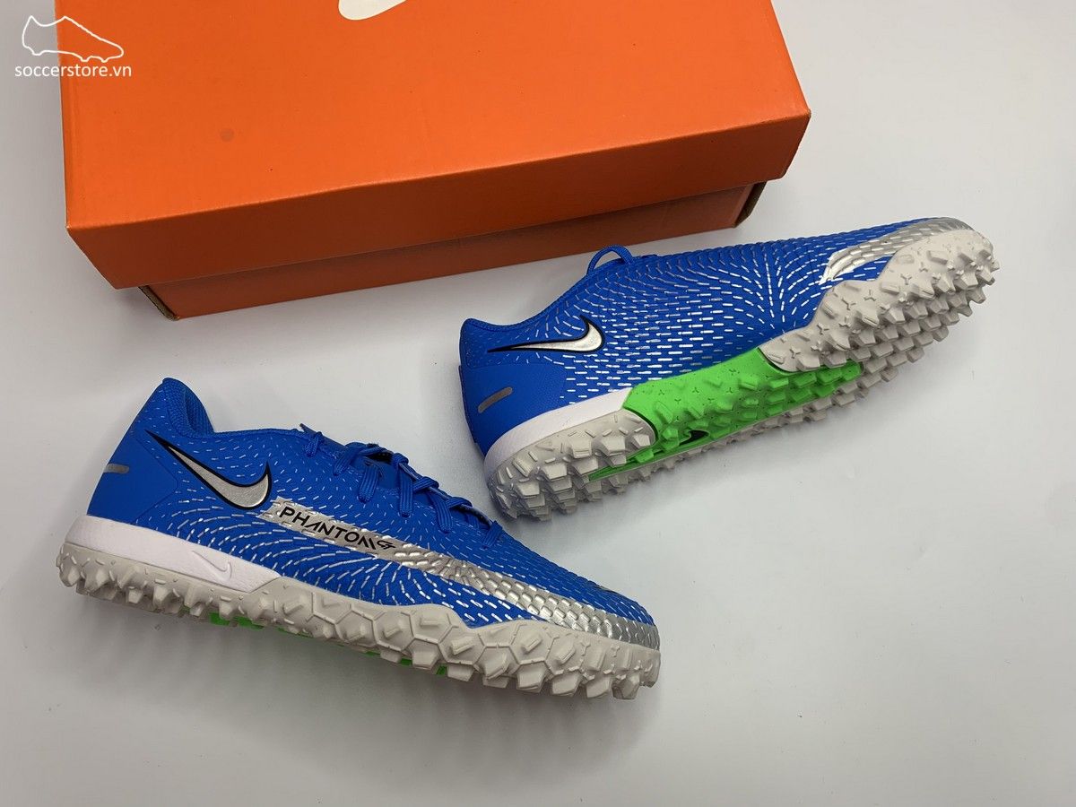 Nike Phantom GT Academy TF Kids màu xanh dương trắng CK8484-400