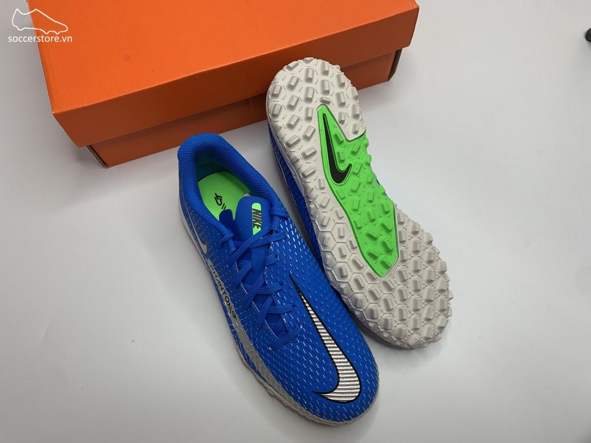 Nike Phantom GT Academy TF Kids màu xanh dương trắng CK8484-400
