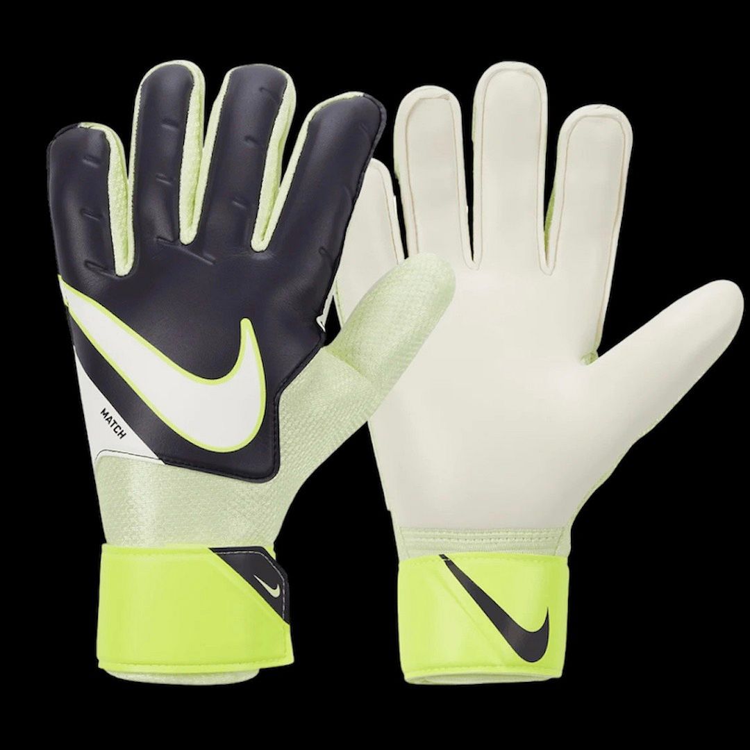 Găng tay thủ môn Nike GK Match màu đen - trắng - xanh CQ7799-016
