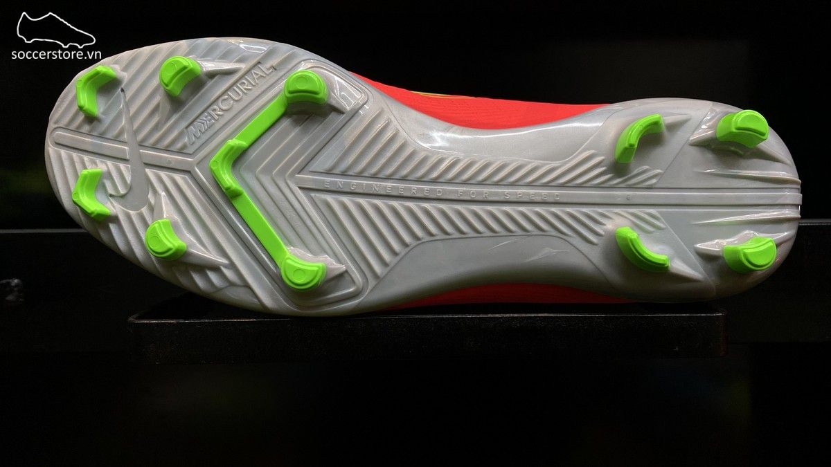 Nike Mercurial Vapor 14 Club FG- Bright Crimson/ Metallic Silver CU5692-600