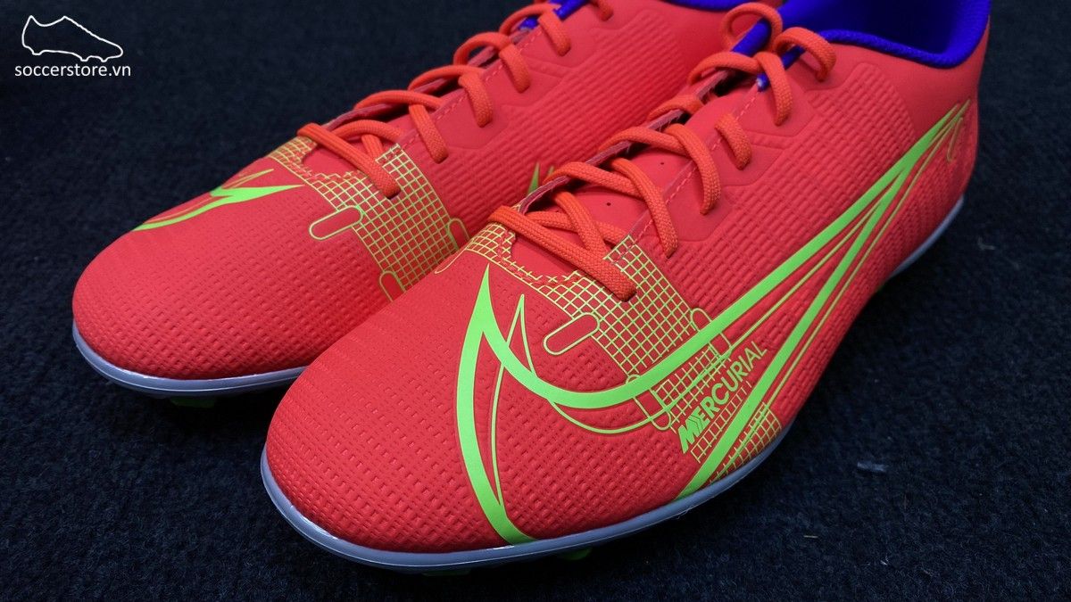 Nike Mercurial Vapor 14 Club FG- Bright Crimson/ Metallic Silver CU5692-600