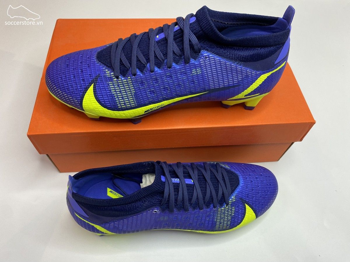 Nike Mecurial Vapor 14 Pro FG Recharge pack màu xanh dương - CU5693-574