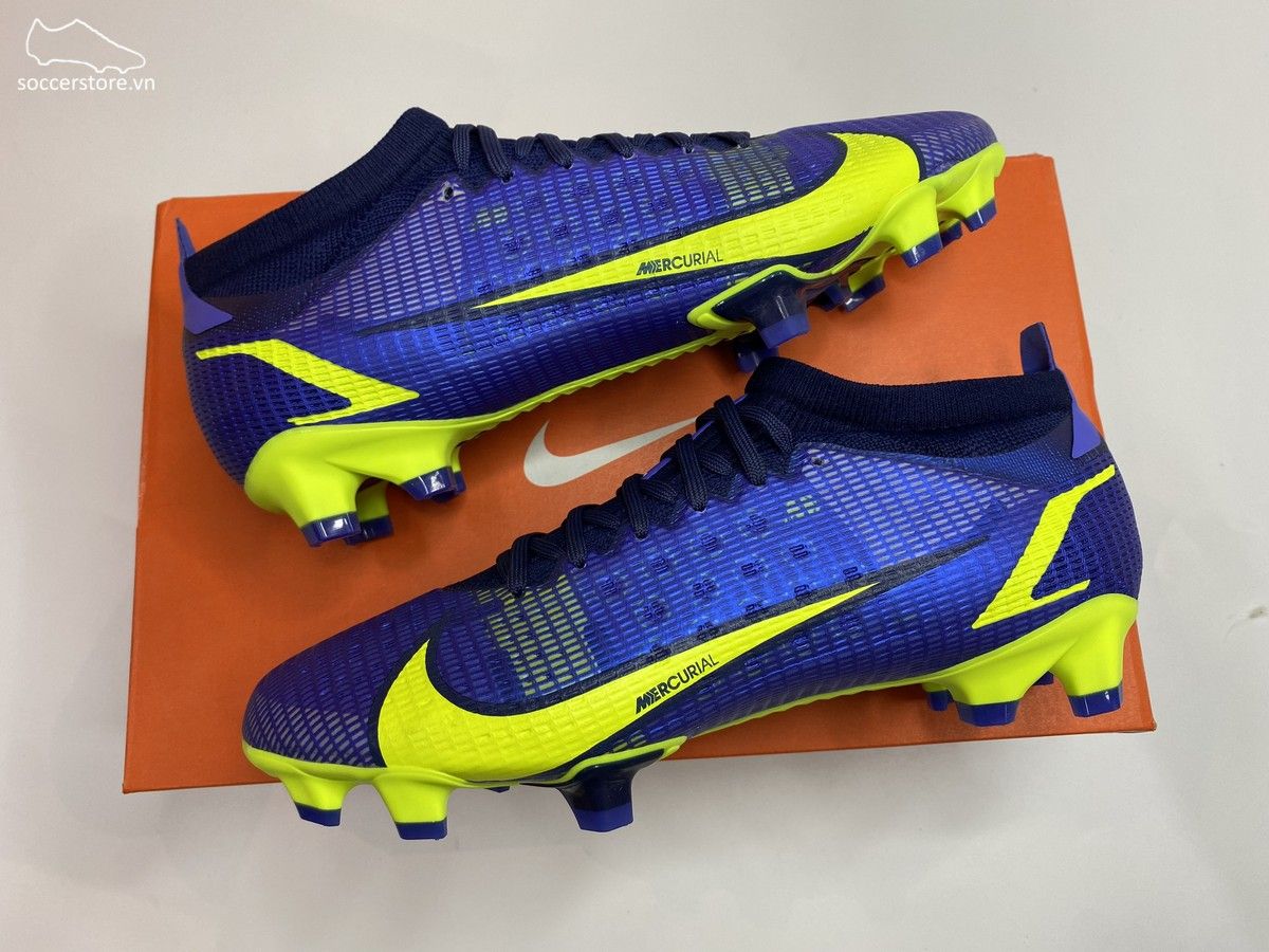 Nike Mecurial Vapor 14 Pro FG Recharge pack màu xanh dương - CU5693-574