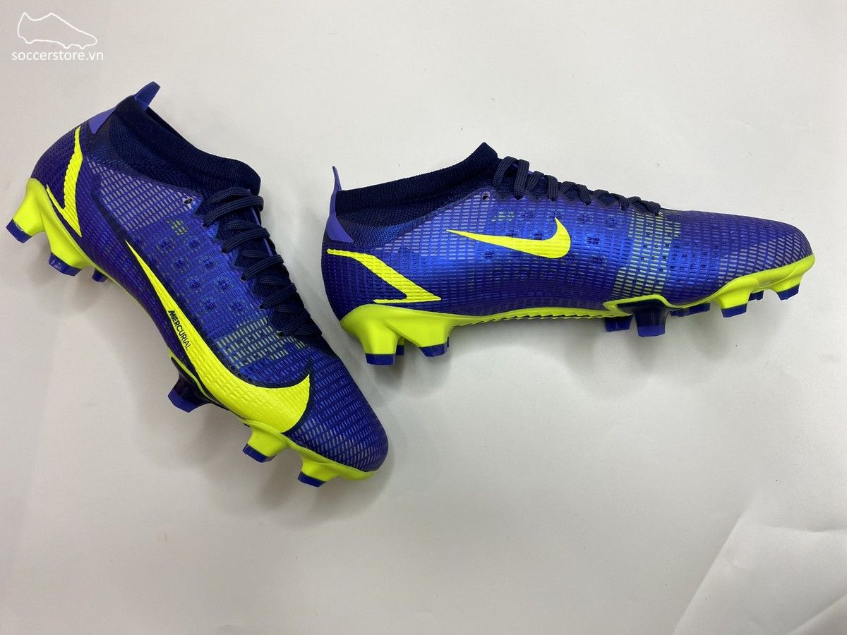 Nike Mecurial Vapor 14 Pro FG Recharge pack màu xanh dương - CU5693-574